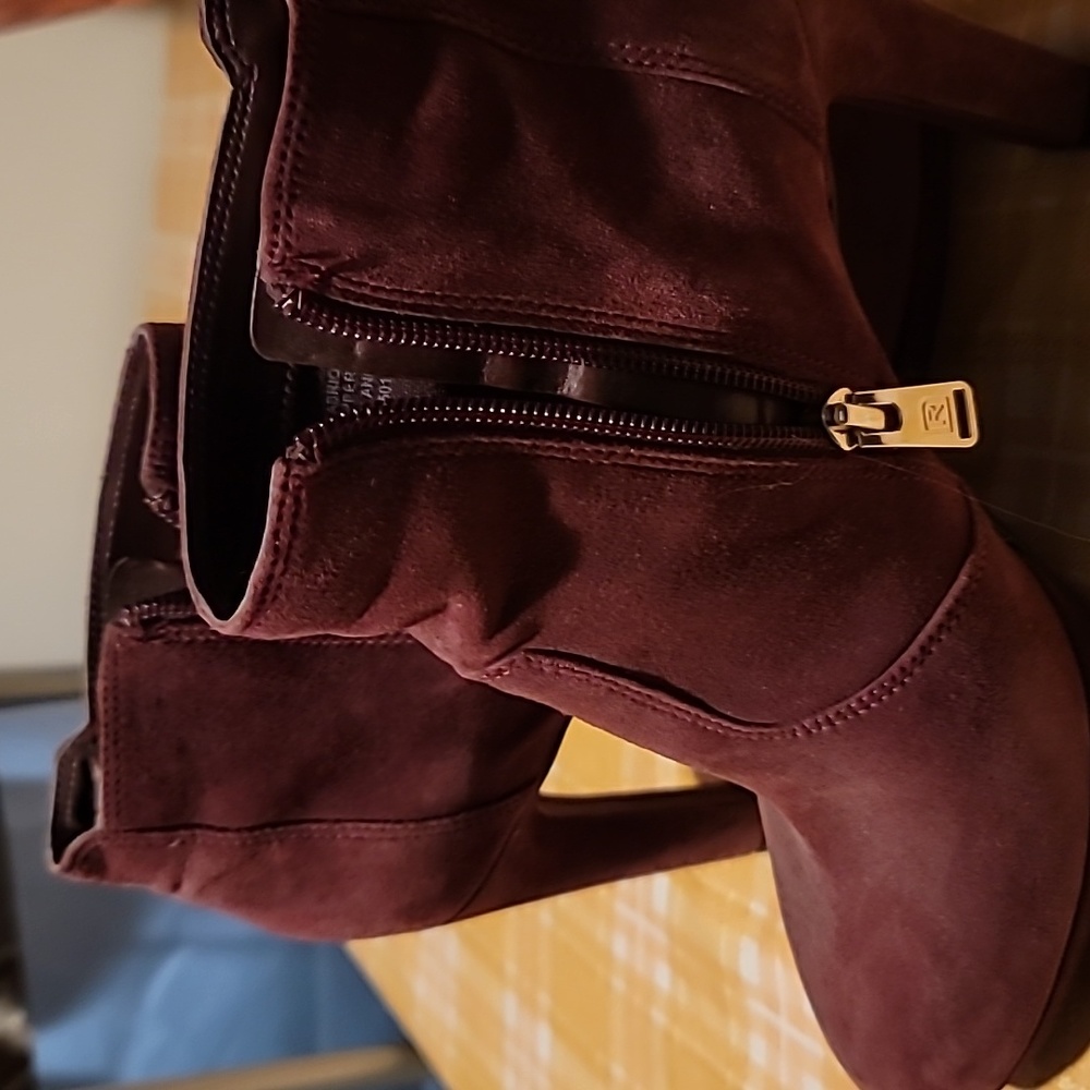 Burgundy Rockport Booties
